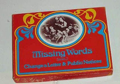 Missing Words