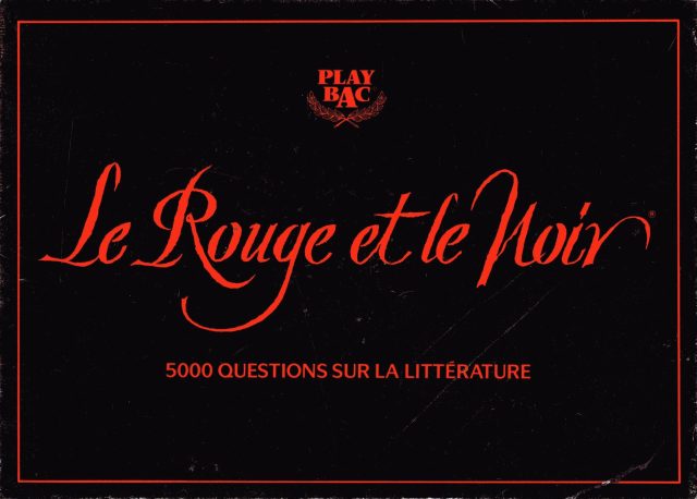 Le Rouge et le Noir