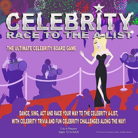 Celebrity: Race to the A-List Board Game
