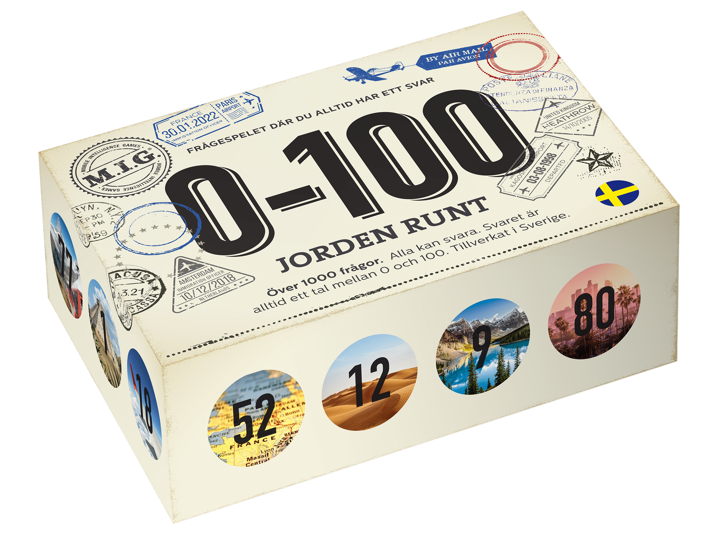 0-100 Jorden runt