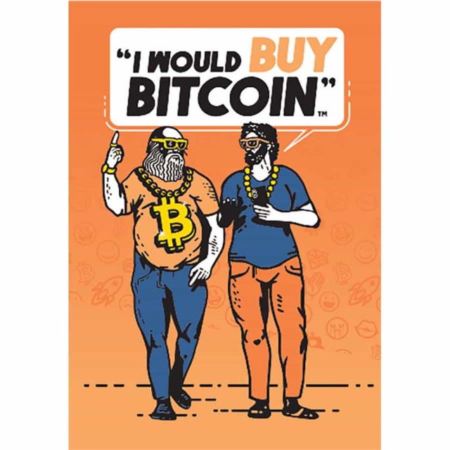 "I Would Buy Bitcoin"