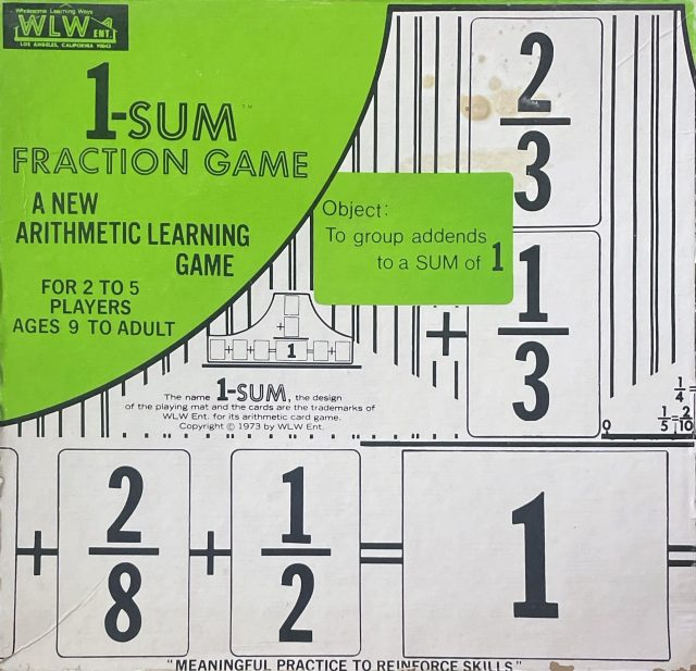 1-Sum Fraction Game