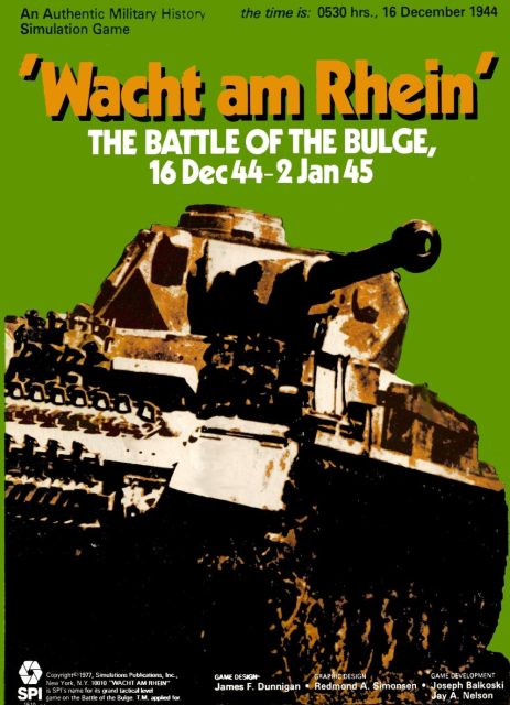 'Wacht am Rhein': The Battle of the Bulge, 16 Dec 44 – 2 Jan 45
